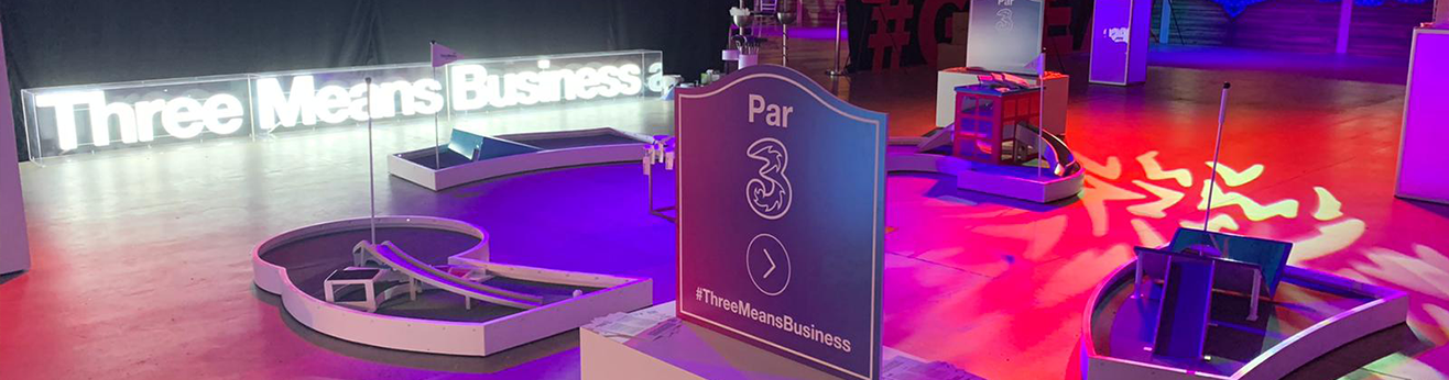 Making a statement for Three at the Great British Entrepreneur Awards – Experiential Marketing