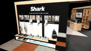 SharkNinja Exhibition Stand render